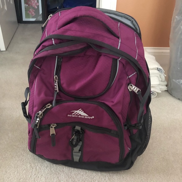 high sierra access laptop backpack